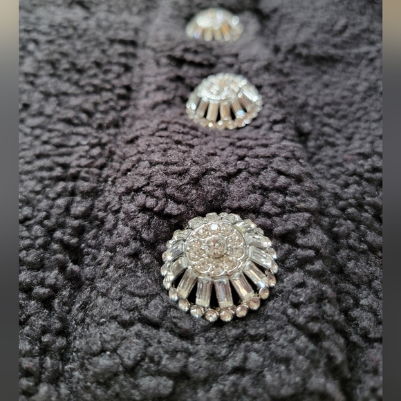 Express Black Cowl Neck Sweater with Textured Knit and Long Sleeves - Picture 7 of 14